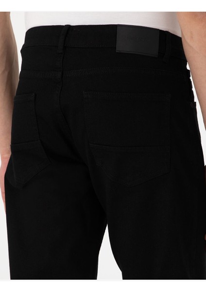 Antrasit Slim Fit Jean Pantolon