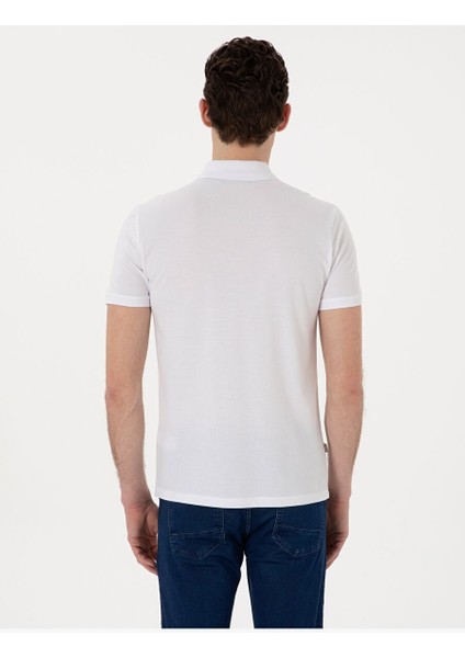 Beyaz Slim Fit Tişört indirimleri