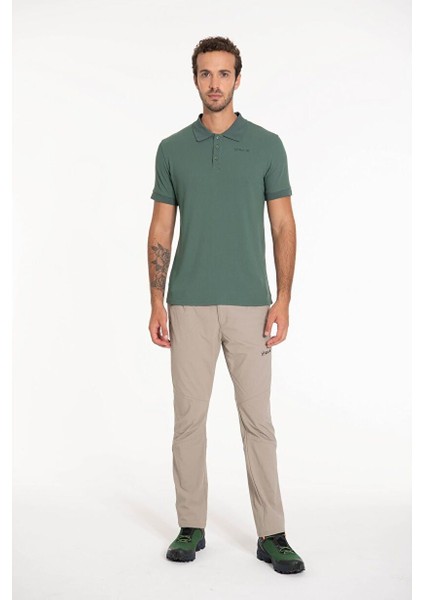 Teal Polo Yaka Erkek Tişört Yeşil