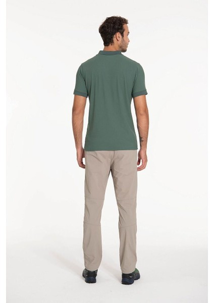 Teal Polo Yaka Erkek Tişört Yeşil