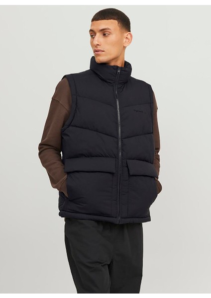Siyah Erkek Yelek 12238853_JORVESTERBRO Bodywarmer Sn fırsatları