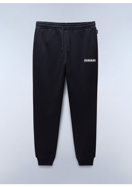 Siyah Erkek Normal Düz Outdoor Pantolonu NP0A4I320411_M-BOX Logo