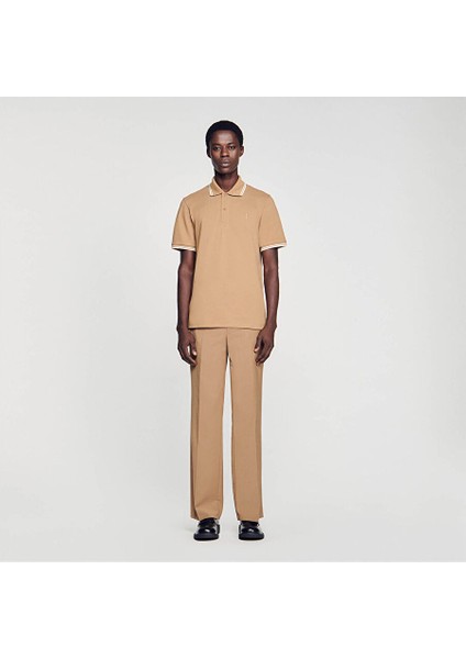 Şerit Detaylı Polo Yaka T-Shirt fiyatları