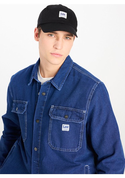Şeffaf Erkek Relaxed Denim Gömlek L68D5556591 Renksiz Denim Gömlek