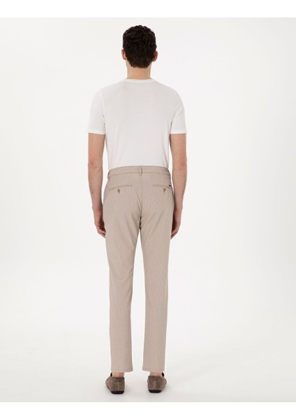 Vizon Slim Fit Gofre Kanvas Pantolon