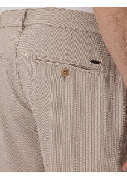Vizon Slim Fit Gofre Kanvas Pantolon