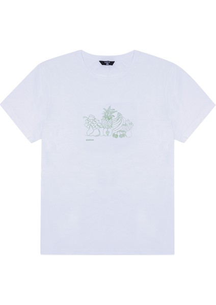 Tropical T-Shirt - Beyaz