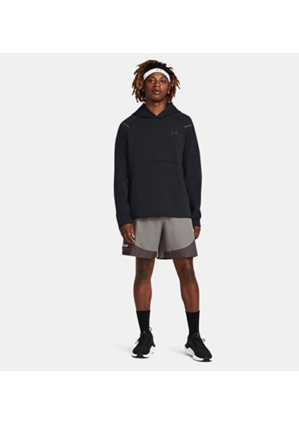Erkek Ua Unstoppable Fleece Kapüşonlu Üst 1383042-001