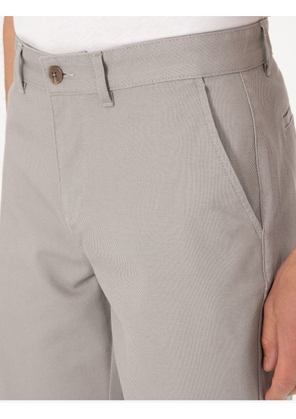 Taş Slim Fit Dokuma Şort