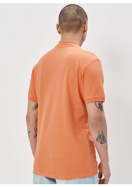 Polo Yaka Turuncu Erkek T-Shirt L211810700_POLO Yaka Tişört indirimleri