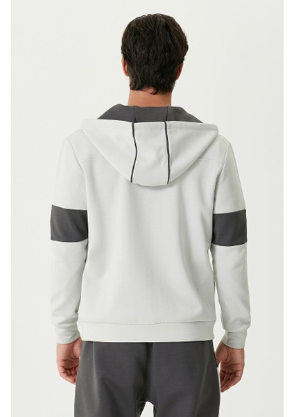 Dik Yaka Taş Erkek Sweatshırt 1084313