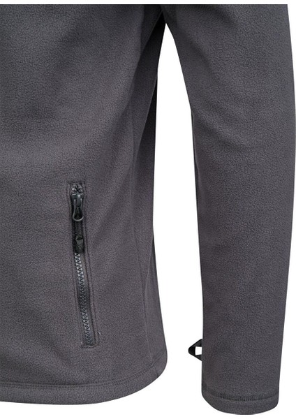 Chestert Erkek Tam Fermuarlı Ince Polar Sweatshırt