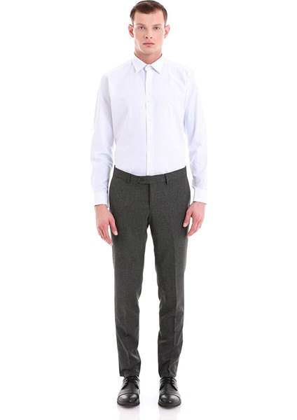 Mavi Slim Fit Baskılı Pamuklu Slim Yaka Uzun Kollu Klasik Gömlek fiyatları