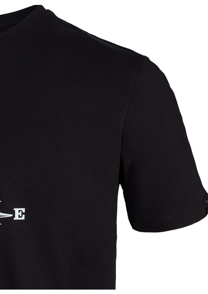 Alex Baskılı Erkek Sıfır Yaka T-Shirt