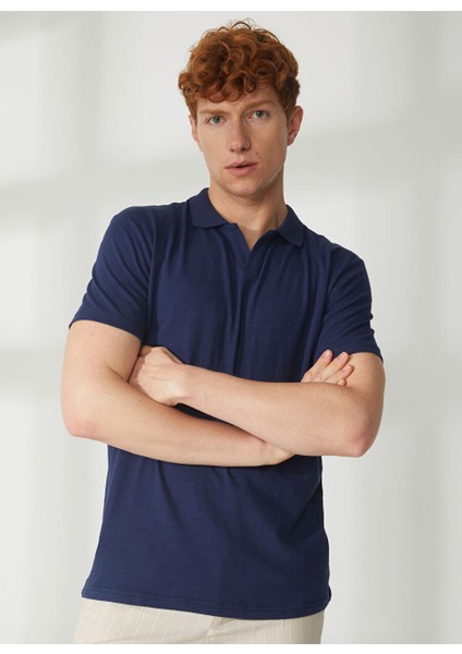 Lacivert Erkek Polo T-Shirt A265P82748- modelleri