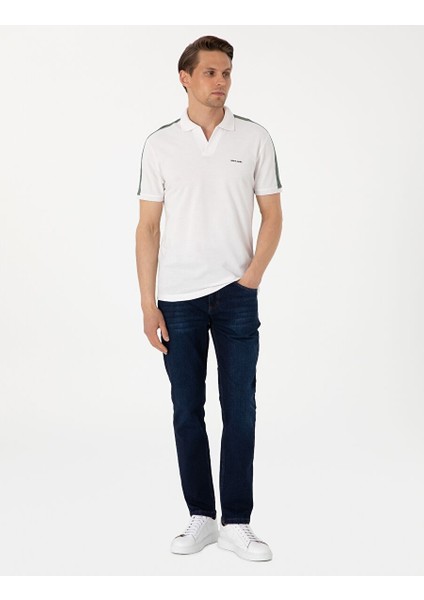 Koyu Lacivert Slim Fit Jean Pantolon modelleri
