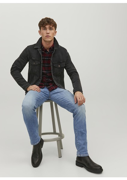 Mavi Erkek Dar Paça Slim Fit Denim Pantolon 12229815_JJITIM Jjdavıs Jj 074 Noos
