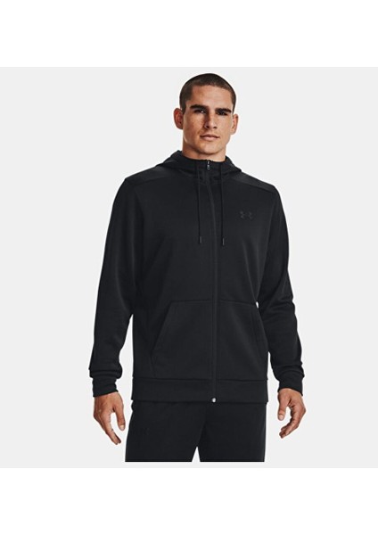 Erkek Ua Armour Fleece Tam Fermuarlı Kapüşonlu Üst 1373357-001