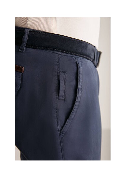 Lacivert Yazlık Chino Pantolon