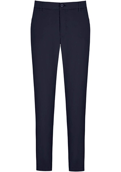 Lacivert Yazlık Chino Pantolon