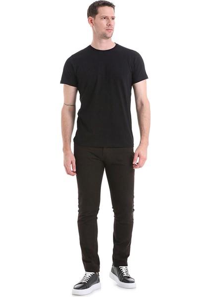 Kahverengi Slim Fit Düz 5 Cep Pamuklu Kanvas Pantolon fiyatları