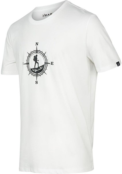 Alex Baskılı Erkek Sıfır Yaka T-Shirt
