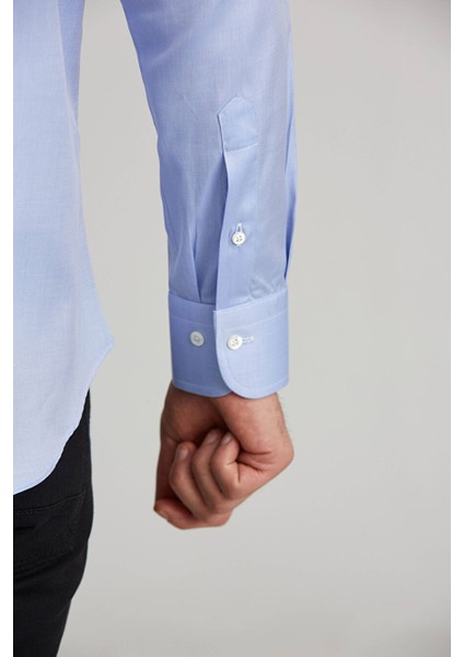 Platınıum Regular Fit Gömlek Koyu-Mavi PLTG003_D36