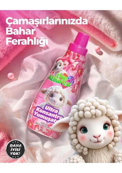 Çamaşır Yumuşatıcı Orkide Çiçeği 1500 ml 1 Li