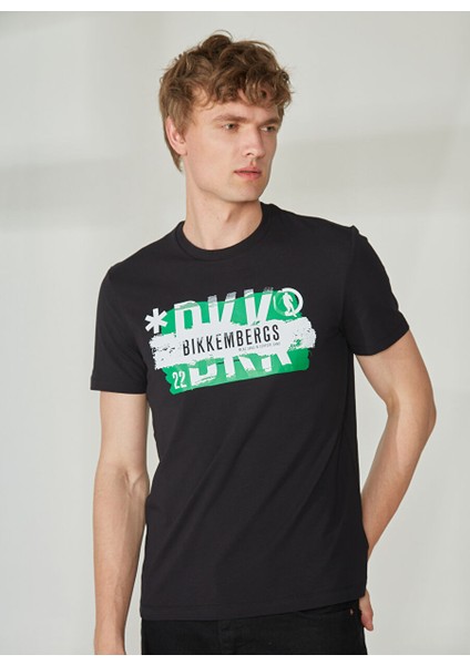 Siyah Erkek T-Shirt C 4 101 3g modelleri