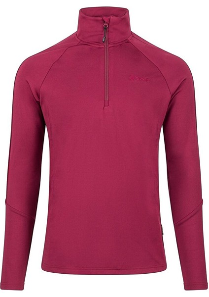 Kherlen Yarım Fermuarlı Erkek Sweat Bordo