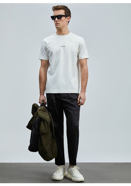 Marcus Modern Grafik T- Shirt Kırık Beyaz fiyatları