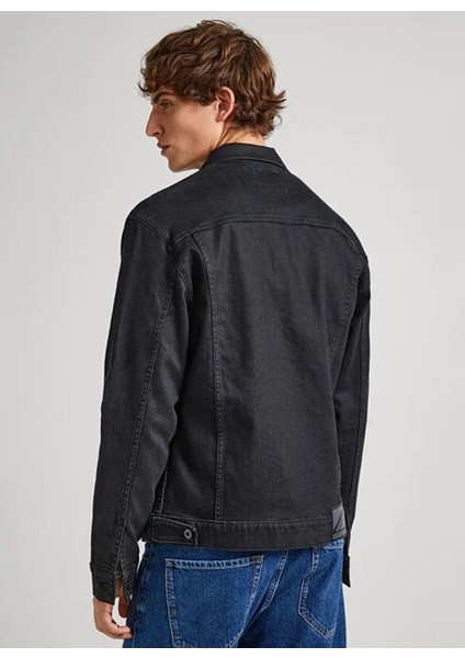 Indigo Erkek Straight Fit Denim Ceket PM402885 000 Pınners Coated fırsatları
