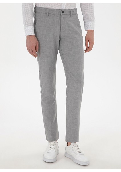 Gri Erkek Slim Fit Chino Pantolon Hagas fiyatları