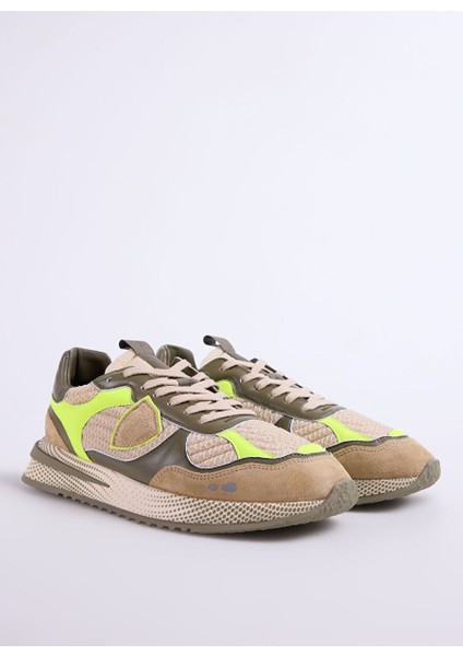 Bej Erkek Sneaker Olympıque Low Man