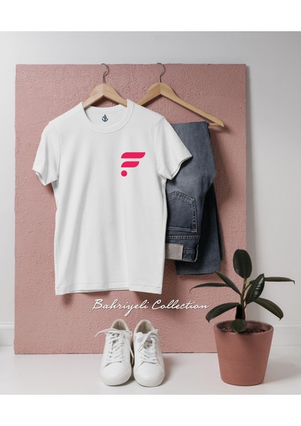 Oversize Flare Flr Kripto Coin Cep Tasarımlı Unisex T-Shirt