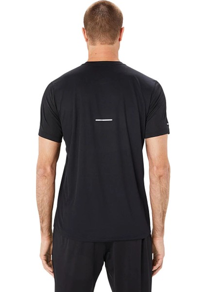 2011D026-001LITE-SHOW Ss Top Siyah Erkek Bisiklet Yaka Regular Fit Baskılı T-Shirt