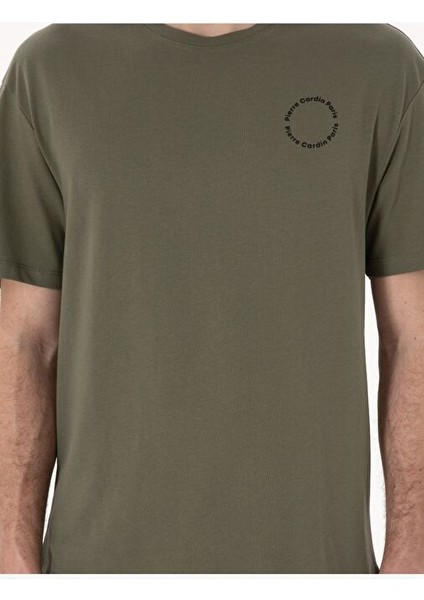 Haki Comfort Fit Tişört