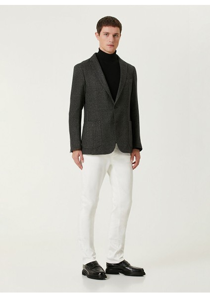 Antrasit Erkek Slim Fit Armürlü Ceket 1093110 modelleri