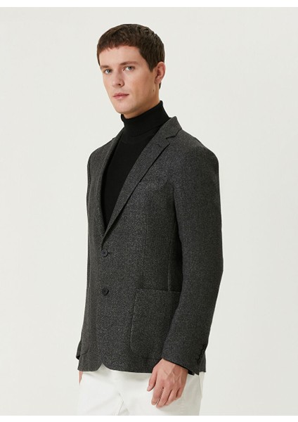 Antrasit Erkek Slim Fit Armürlü Ceket 1093110 fırsatları
