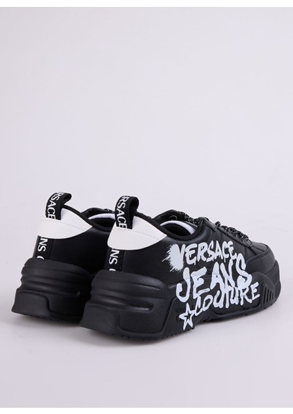 Beyaz-Siyah Erkek Deri Sneaker Fondo Stargaze Dıs. Sf1 modelleri
