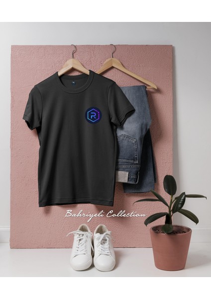 Oversize Raydium _ Ray Coin Cep Tasarımlı Unisex T-Shirt