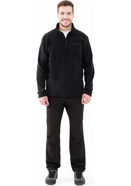 Cedric Erkek Yarım Fermuarlı Ince Polar Sweatshirt