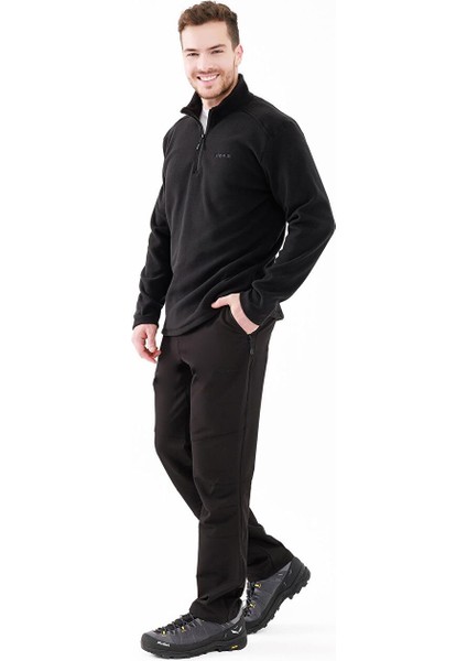 Cedric Erkek Yarım Fermuarlı Ince Polar Sweatshirt