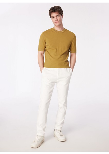 Gmg Fırenze Bisiklet Yaka Regular Fit Yağ Erkek Kazak GU24MSS04004