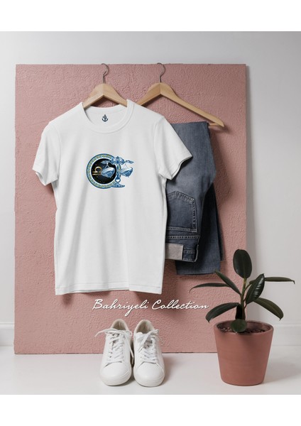Oversize Terazi Burcu Astrolojii Tasarımlı Unisex T-Shirt