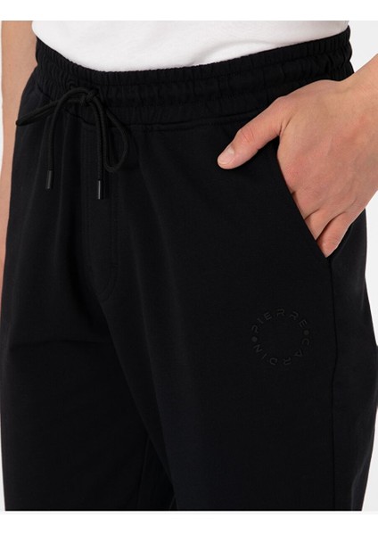 Siyah Slim Fit Eşofman Altı