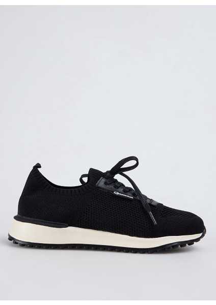 Siyah Erkek Tekstil Sneaker Soren