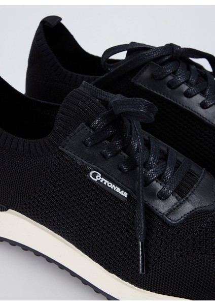 Siyah Erkek Tekstil Sneaker Soren indirimleri