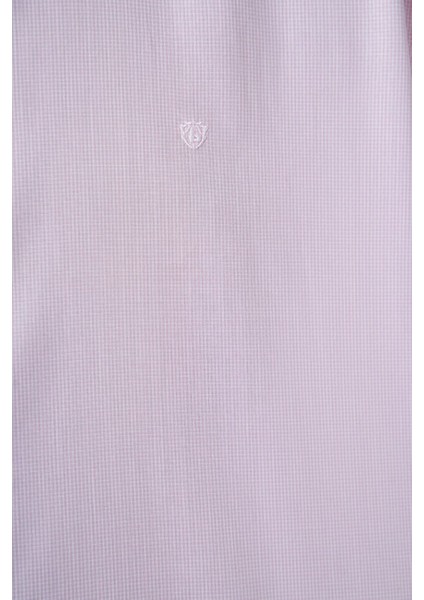 Erkek Regular Fit Klasik Gömlek Pembe GM23K232025_D29