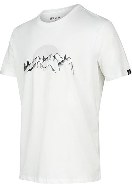 Alex Baskılı Erkek Sıfır Yaka T-Shirt